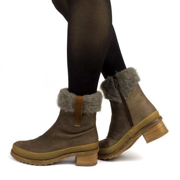 El Naturalista N5122 Kentia waterproof Leather Boot plume - Picture 1 of 10